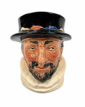 Royal Doulton Beefeater Character Mug D6233 Toby Mug Mini Jug by Harry Fenton En
